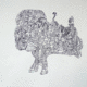 Untitled, Haran Mendel, ink on paper, 150x175 cm, 2010